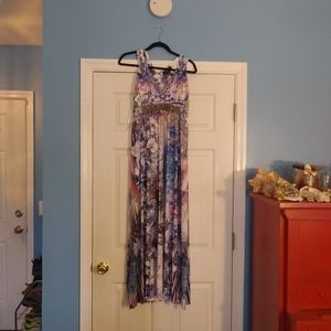 Colorful floral dress